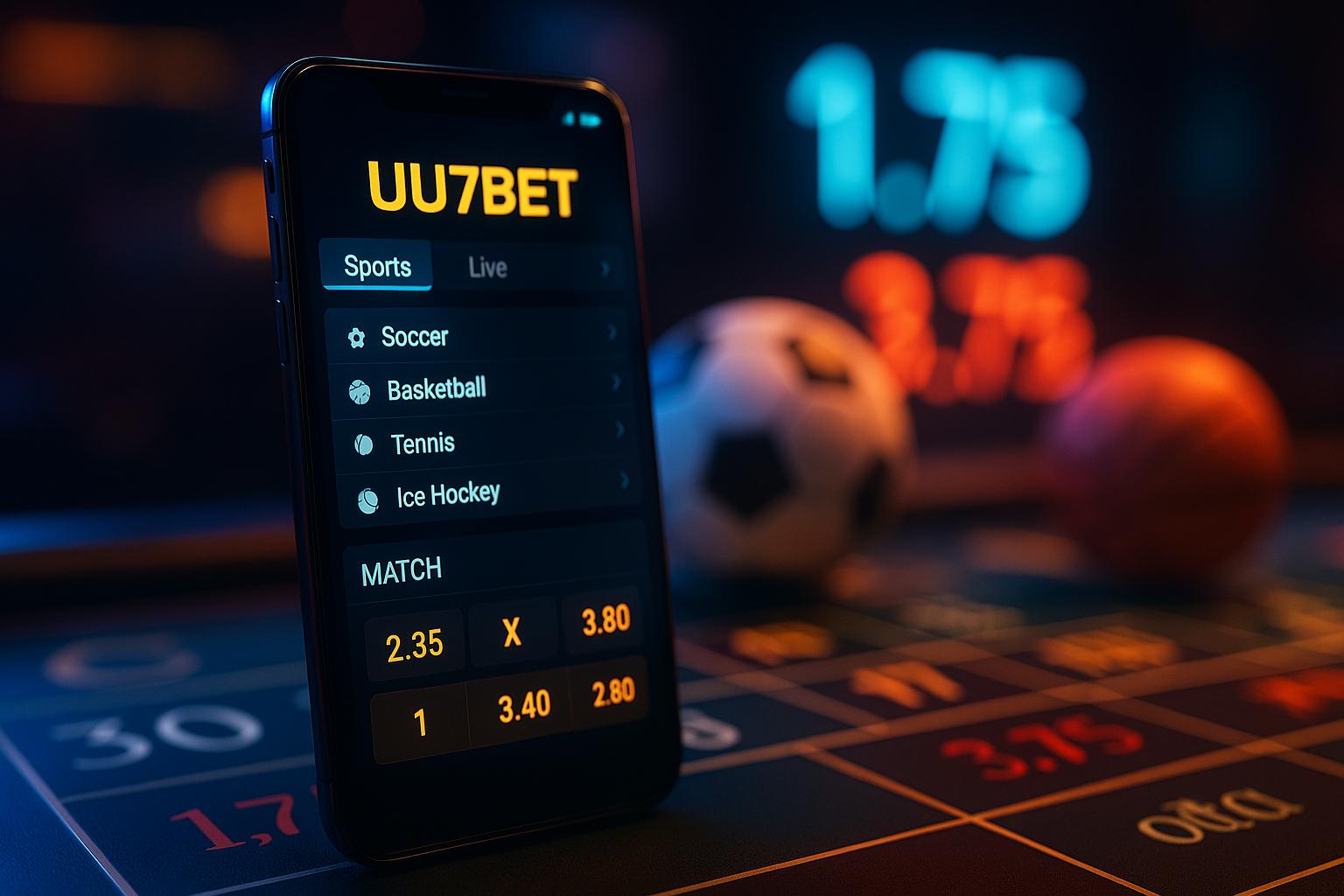 Apostas esportivas no cassino online UU7BET